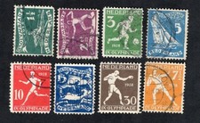 Netherlands 1928 stamps Mi#205-212 used CV=65$