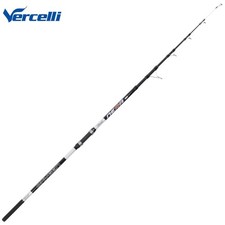 Canna da surf telescopica da pesca in acqua salata VERCELLI OXYGEN NERA 4,00 ...
