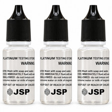 Set of 3 Platinum  Palladium Jewelry Test Testing Solution Tester Test Metal