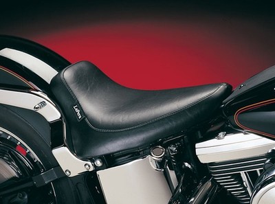 Le Pera Silhouette Solo Sitz schwarz glatt für Harley Softail 00-07