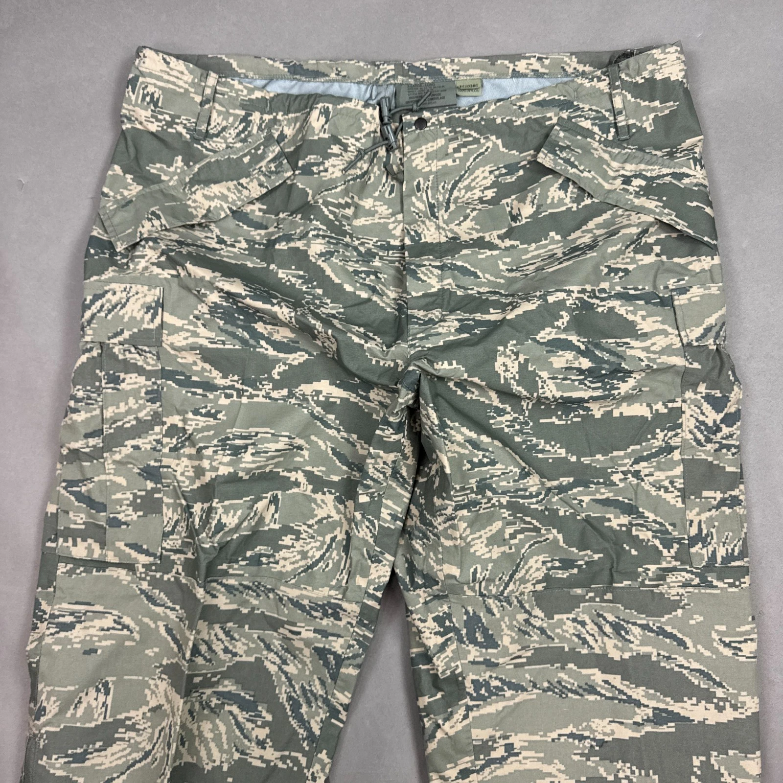Military Rain Pants Mens Extra Large Long Green Tiger Stripe APECS Waterproof