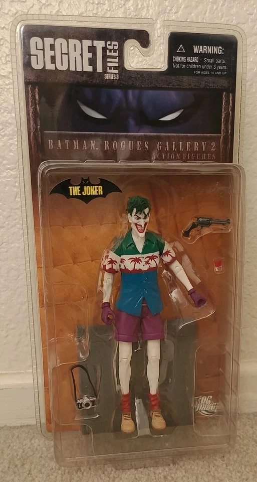 7-дюймовая фигурка 2008 DC Direct Secret Files Batman Rogues Gallery JOKER Killing Joke - Изображение 2 из 3