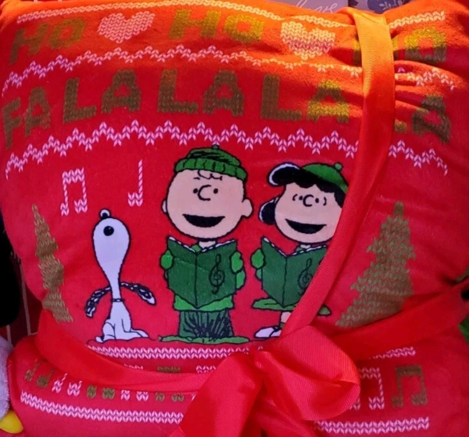 💯¡NUEVO!! CACAHUETES 🎄Almohadas Decorativas Blandas Navidad 2pk 14"x14" Foto 2 de 2