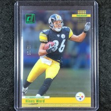 2024 Clearly Donruss Football HINES WARD Retro 2004 Green 12/25 #9
