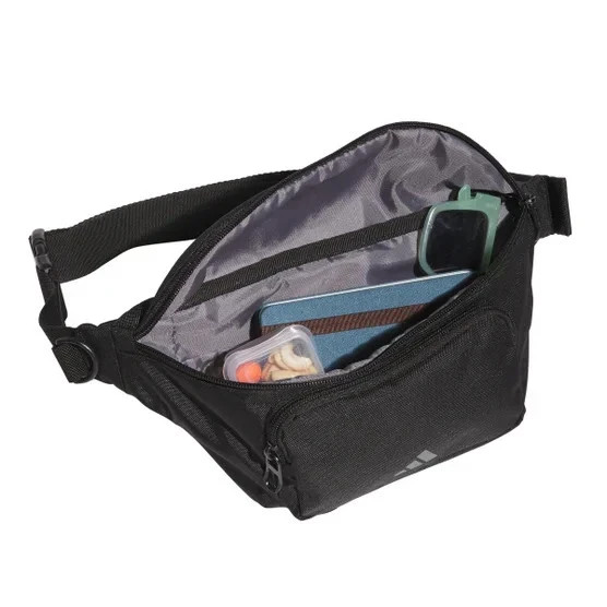 adidas Unisex Waist Pack Fanny Bag Crossbody Adjustable Strap Black NEW thumbnail 3
