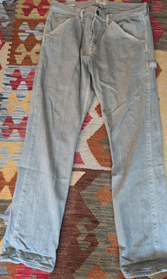 Todd Snyder Garment Dyed Selvedge Denim Carpenter Pants, Straight Fit, 31x32