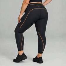 Lululemon Leggings Power Thru High-Rise, Plus Size Abrasion-Resistant, 25 in