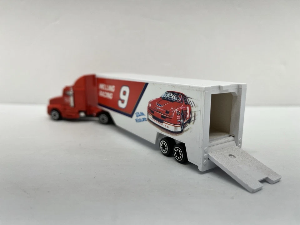 Bill Elliott #9 NASCAR Melling Racing Team Hauler 1:87 Scale DieCast - Image 2 of 4
