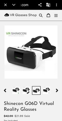 VR Shinecon Virtual Reality Glasses