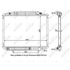 Radiateur Mercedes CLASSE S