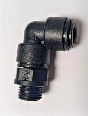 JOHN GUEST PM090812E SCHWENKBOGEN - 8 MM OD x 1/4 BSPP - ACETAL