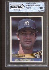 Top 10 Don Mattingly Baseball Cards 16