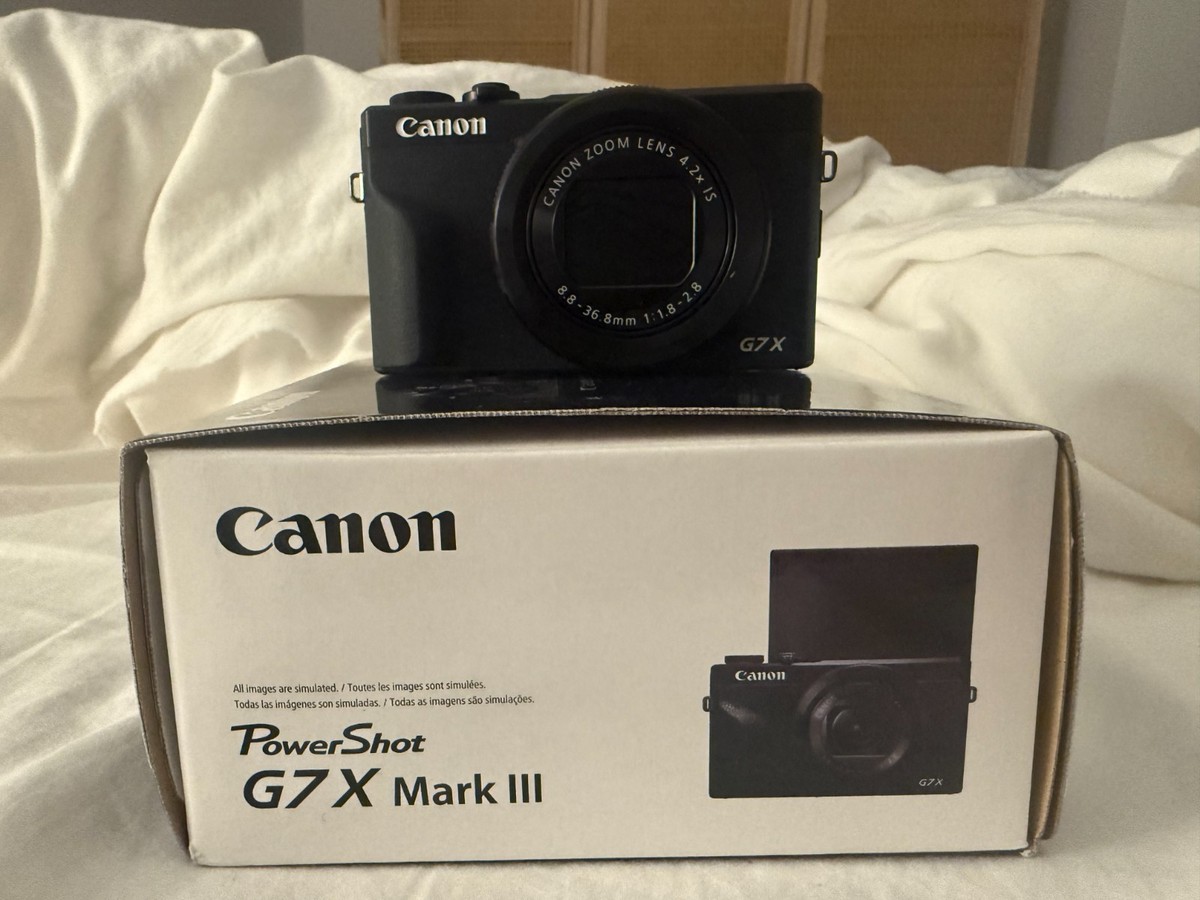 Canon PowerShot G7 X Mark III - 20.1MP Point & Shoot Digital
