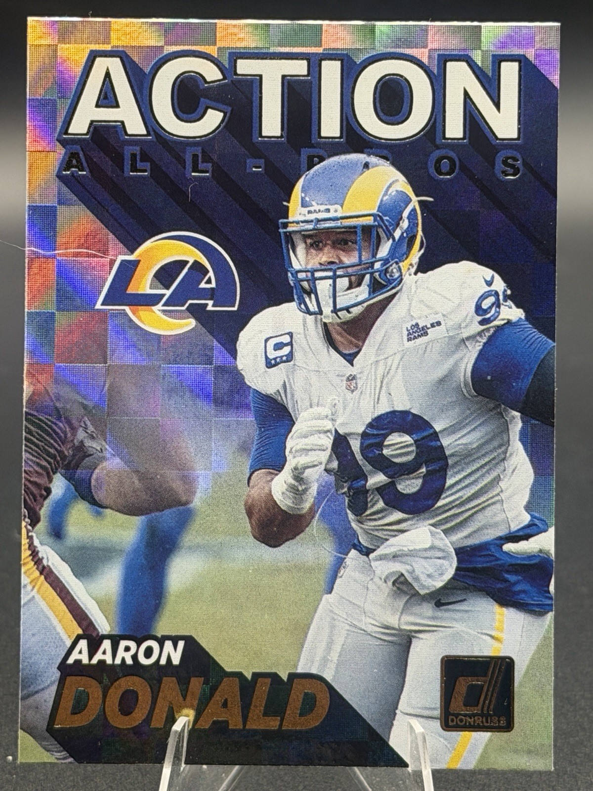 2021 Panini Donruss - Action All-Pros Aaron Donald #AP13