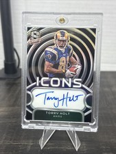 2024 Panini Spectra - Icons Autographs Torry Holt #I-THT /149 (AU)