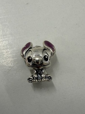 Genuine Pandora Sterling Silver Disney Lilo & Stitch Charm 798844C01 S925 ALE 