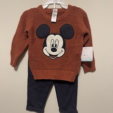 Disney Mickey Mouse Sweater Pants Set - Infant 18 mos NWT
