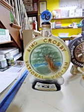 Jim Beam Decanter Empty Bing Crosby National pro-Am