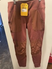 Carhartt BN2482 Force Fitted Midweight Utility Leggings Womens S 4-6 Tall NWT
