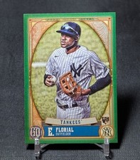 Estevan Florial Green Rookie RC 2021 Topps Gypsy Queen Card 243 New York Yankees