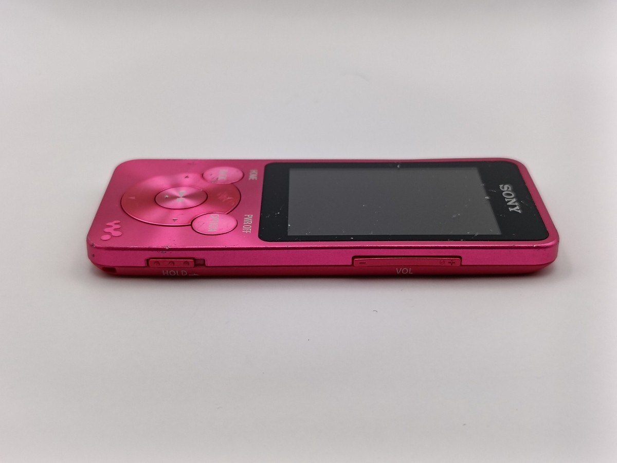 Sony Walkman NW-S13 4GB MP3 Digital Player Vivid Pink Tested