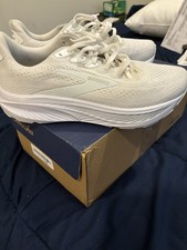 Brooks Ghost 17 Men s Low Top Lace Up White Running Sneakers 1204311D151