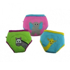 ZOOCCHINI Toddler 3-Pack Potty Training Pants - Soft Organic Cotton Underwear