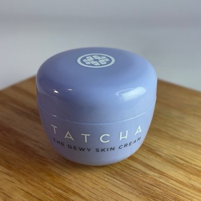 Tatcha The Dewy Skin Face Cream Purple Rice Moisturizer .34oz/10ml - TRAVEL SIZE