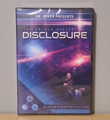 Dr. Greer Presents The Untold History of Disclosure DVD - NEW