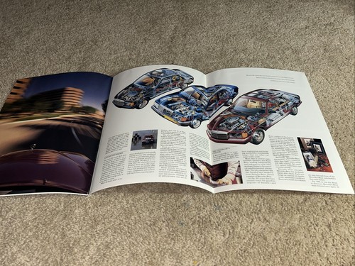 Collection of 11 Vintage MERCEDES BENZ BROCHURES & 8 Postcards 1966 - 2004 - Picture 22 of 23