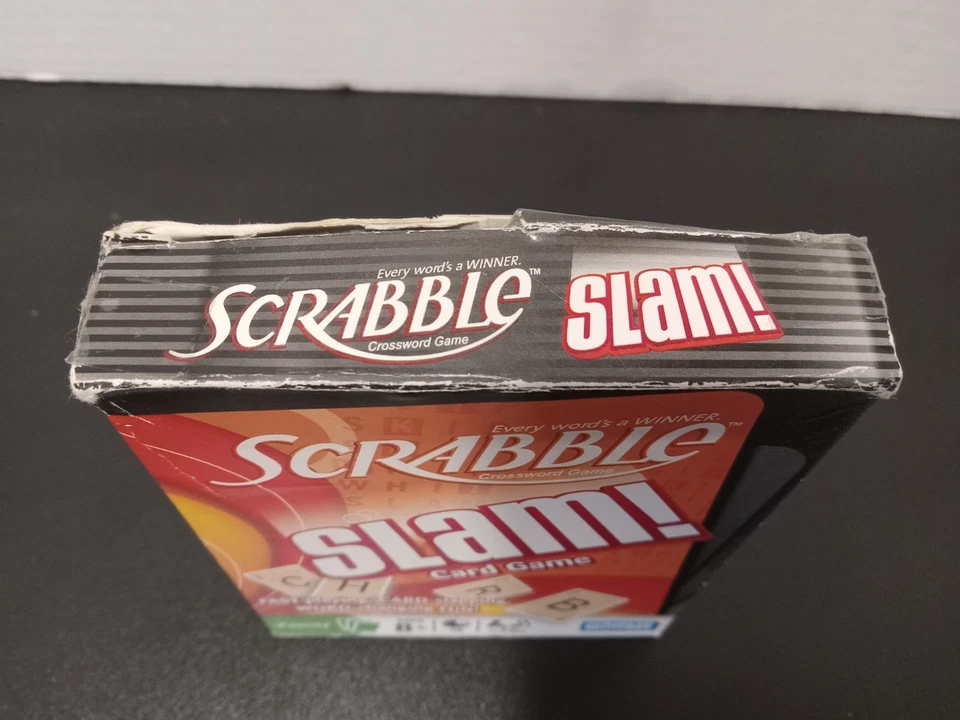 NEW Parker Brothers Scrabble Slam Card Game (55 cards + rules) Word Game: SEALED - Image 3 of 4