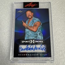 2026 Leaf Sports Heroes Bushwhacker Luke Auto /3