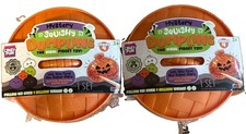 RMS Crazy Fun Mystery Glitter Pumpkin Dumpling Series 4 Halloween Squishy x 2