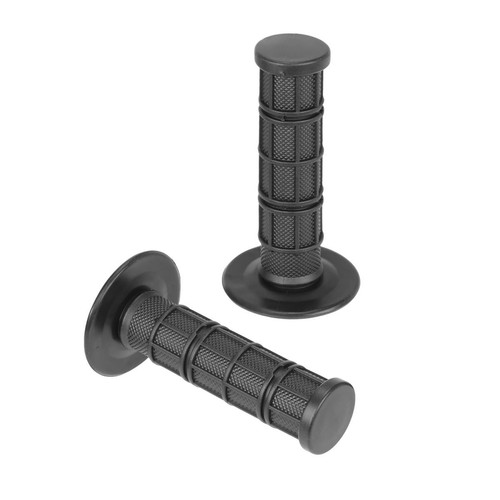 Pair Soft Rubber 7/8" Handlebar Grips For Honda Z50 QA50 Trail Bikes - Black
