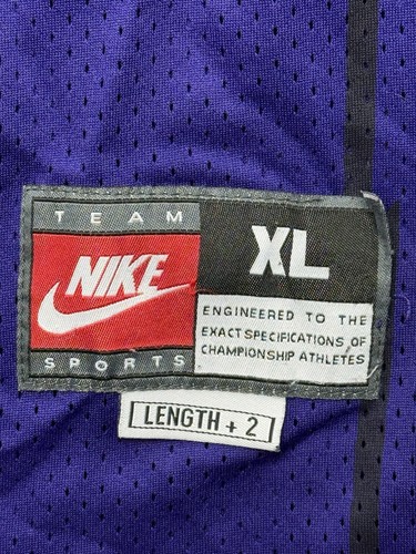 Maglia Vince Carter Toronto Raptors Nike #15 Viola - Uomo Taglia XL +2 Lunghezza - Foto 4 di 6