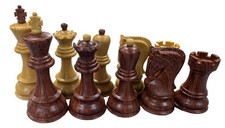 Zagreb WoodTek  Plastic Chess Set w/ 3 3/4 Inch King 