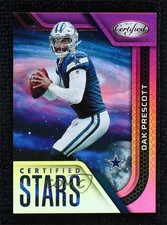2022 Certified Certified Stars Mirror Pink 114/199 Dak Prescott #CS-12 0s1o