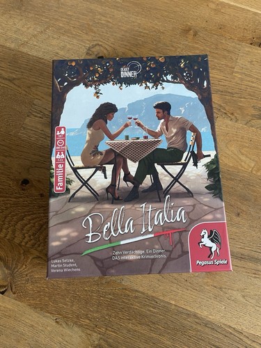 Pegasus Spiele - Deadly Dinner - Bella Italia - Krimi Dinner - bis 11 Personen - Bild 1 von 2