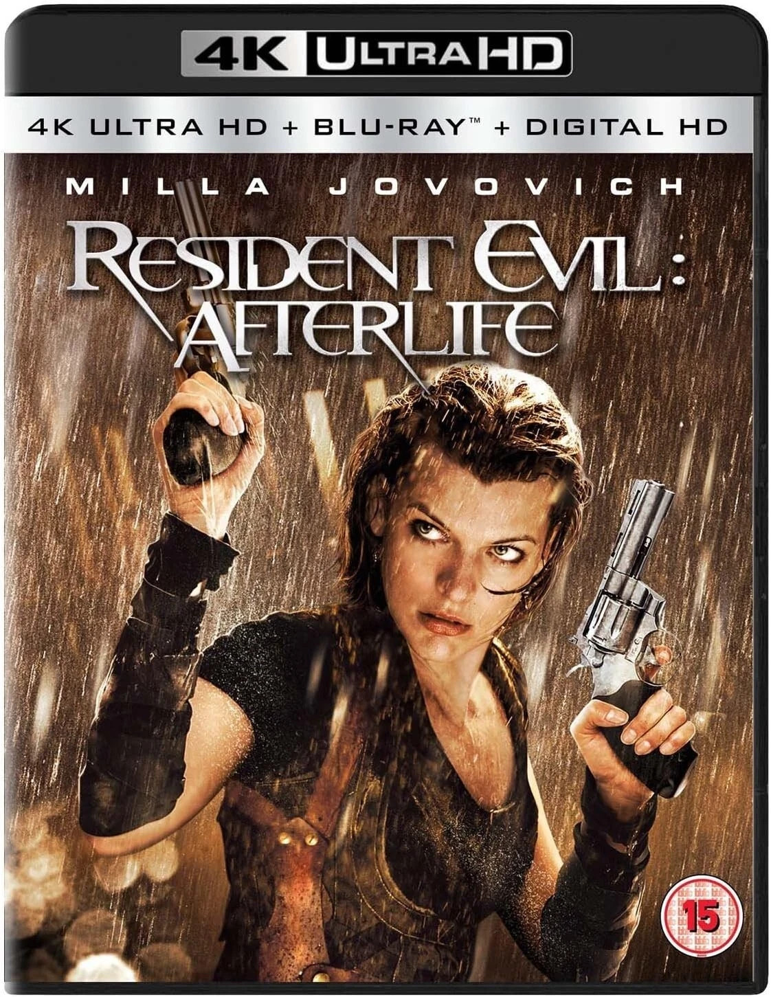 Resident Evil  Afterlife 4K UHD Ultra High Definition & BLU RAY 2 DISC SET