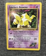 1995 drowzee pokemon card value Drowzee 016/064 SV Shrouded Fable Reverse Holo Common Pokemon Card TCG –  Kawaii Collector main image 0