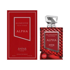 Anfar Men's All Nighter Alpha Extrait de Parfum Spray 3.4 oz Fragrances