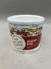 New England Coffee Breakfast Blend Medium Roast Ground Coffee, 30.5oz Exp 11/25