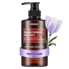 KUNDAL Caffeine Scalp Shampoo White Musk 16.9 Fl Oz
