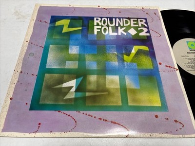 ROUNDER FOLK 2 - VINYL LP - VARIOUS ARTISTS CHICKEN CHOKERS, BELA FLECK et al