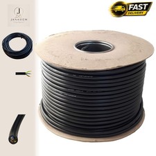 Versatile 3 Core Black Flex Flexible Cable 3183Y - 0.75mm x 10m Indoor/Outdoor 2.30 per metre