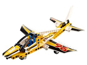 LEGO Technic Display Team Jet Stunt Plane 