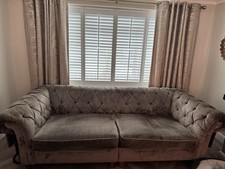 Next Gosford XL 4 Seater Sofa In Mink Chenille