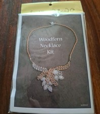 SPELLBOUND BEADS. WOODFERN NECKLACE SEED BEADING KIT.