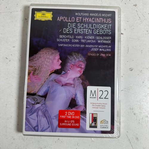 Mozart - Apollo et Hyacinthus & Die Schuldigkeit des ersten Gebots (DVD) 2 Disc - Picture 1 of 6