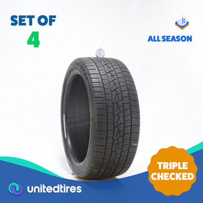 Set of (4) Used 245/40ZR19 Continental ControlContact Sport SRS Plus